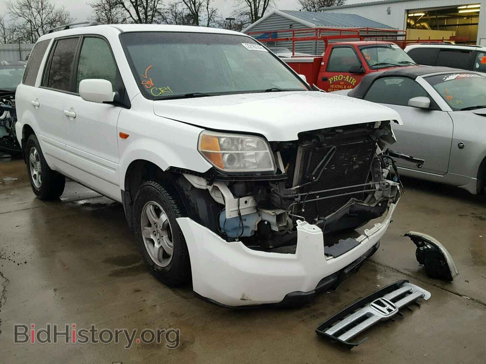 Фотография 2HKYF18476H521436 - HONDA PILOT 2006
