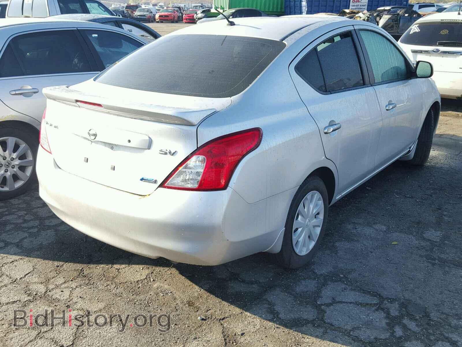 2013 NISSAN VERSA - VIN: 3N1CN7AP1DL874842 - Фото 4