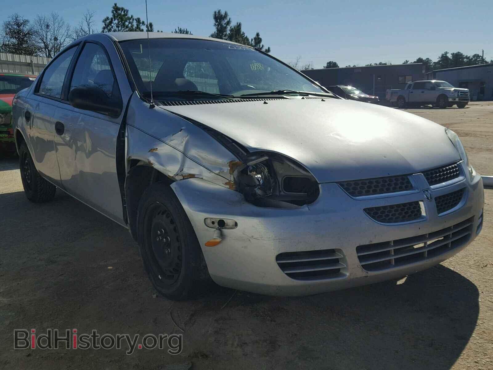 Фотография 1B3ES26C75D241259 - DODGE NEON 2005