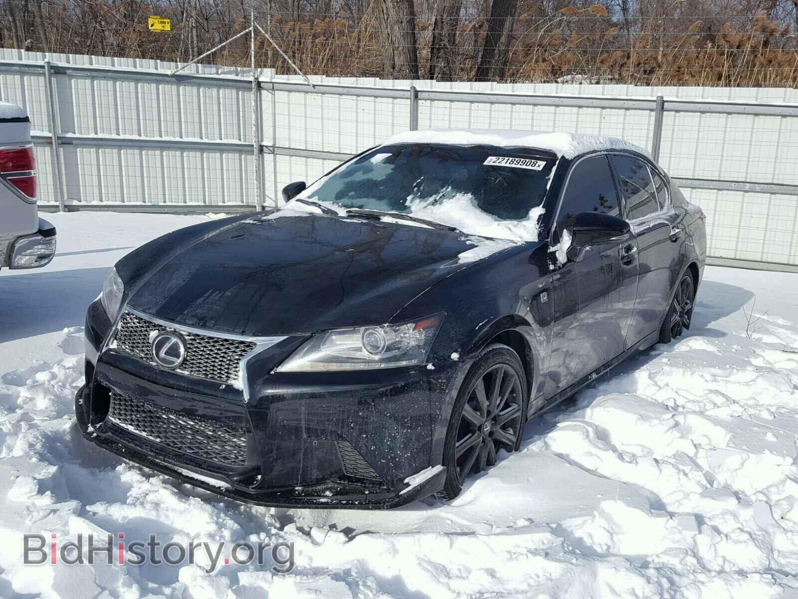 2014 LEXUS GS350 - VIN: JTHBE1BL9E5033496 - Фото 2