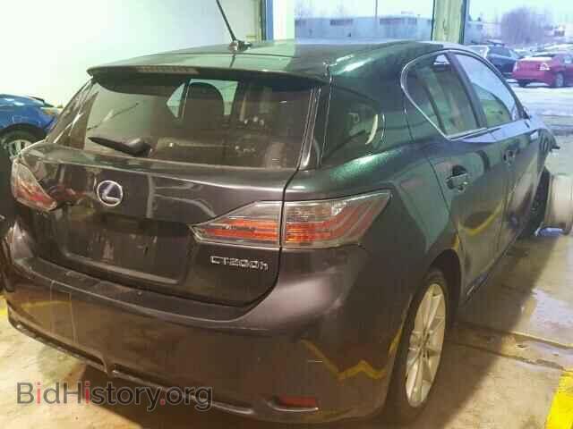 2011 LEXUS CT 200 - VIN: JTHKD5BH7B2031880 - Фото 4
