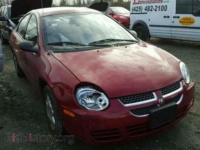 Фотография 1B3ES56C75D184790 - DODGE NEON 2005