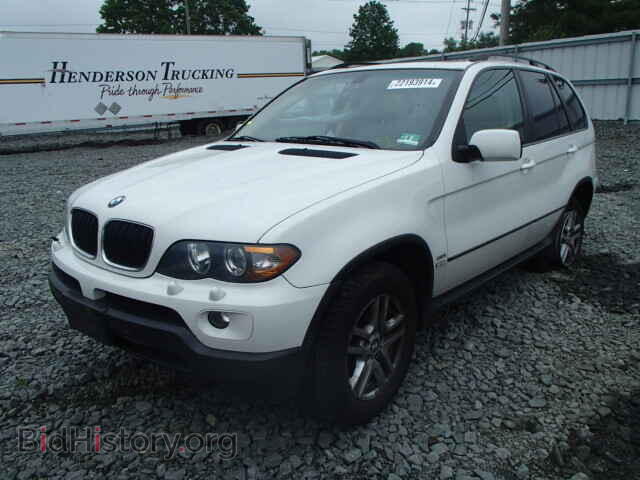 2005 BMW X5 - VIN: 5UXFA13575LY14137 - Фото 2