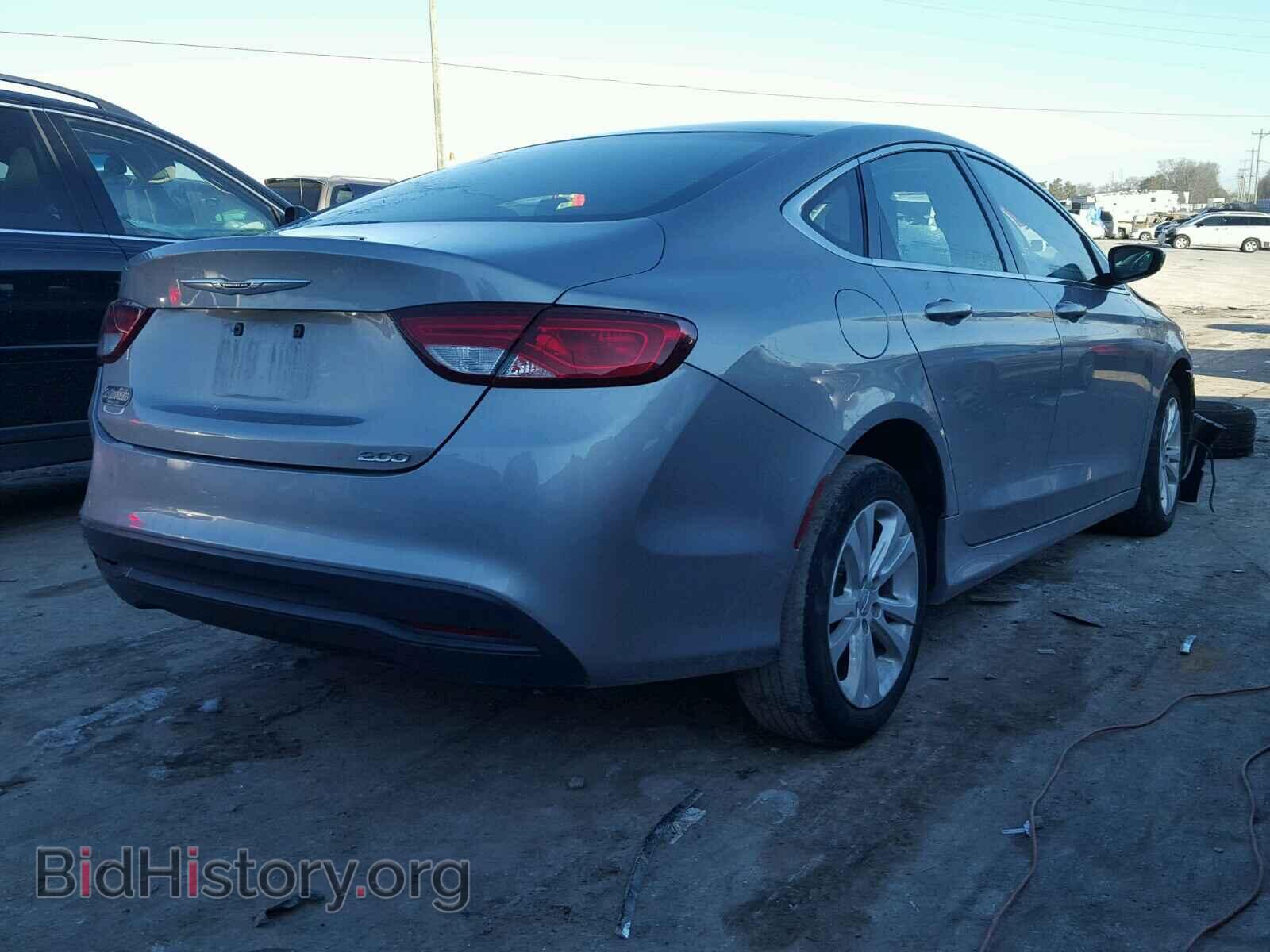 2016 CHRYSLER 200 - VIN: 1C3CCCFB7GN186135 - Фото 4