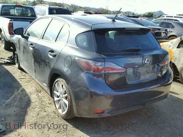 2011 LEXUS CT 200 - VIN: JTHKD5BH7B2006073 - Фото 3
