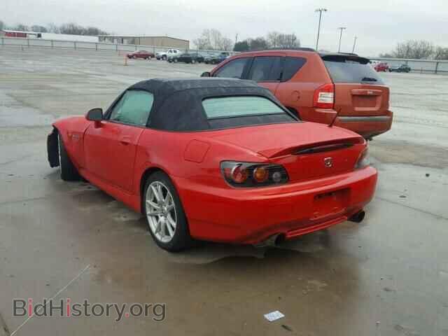 2004 HONDA S2000 - VIN: JHMAP21464S000543 - Фото 3