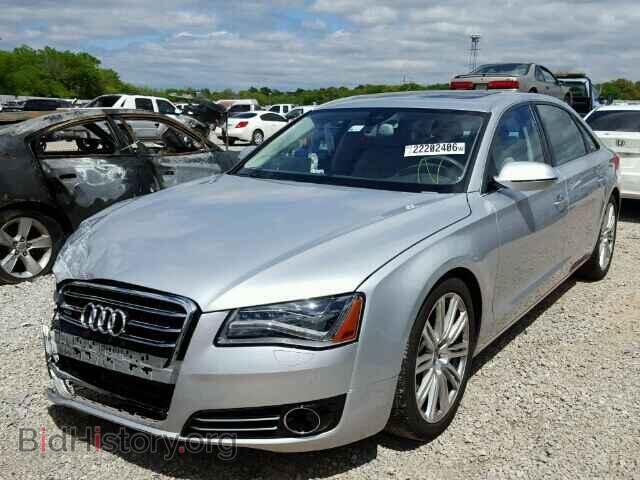 2014 AUDI A8 - VIN: WAURMAFD7EN013394 - Фото 2
