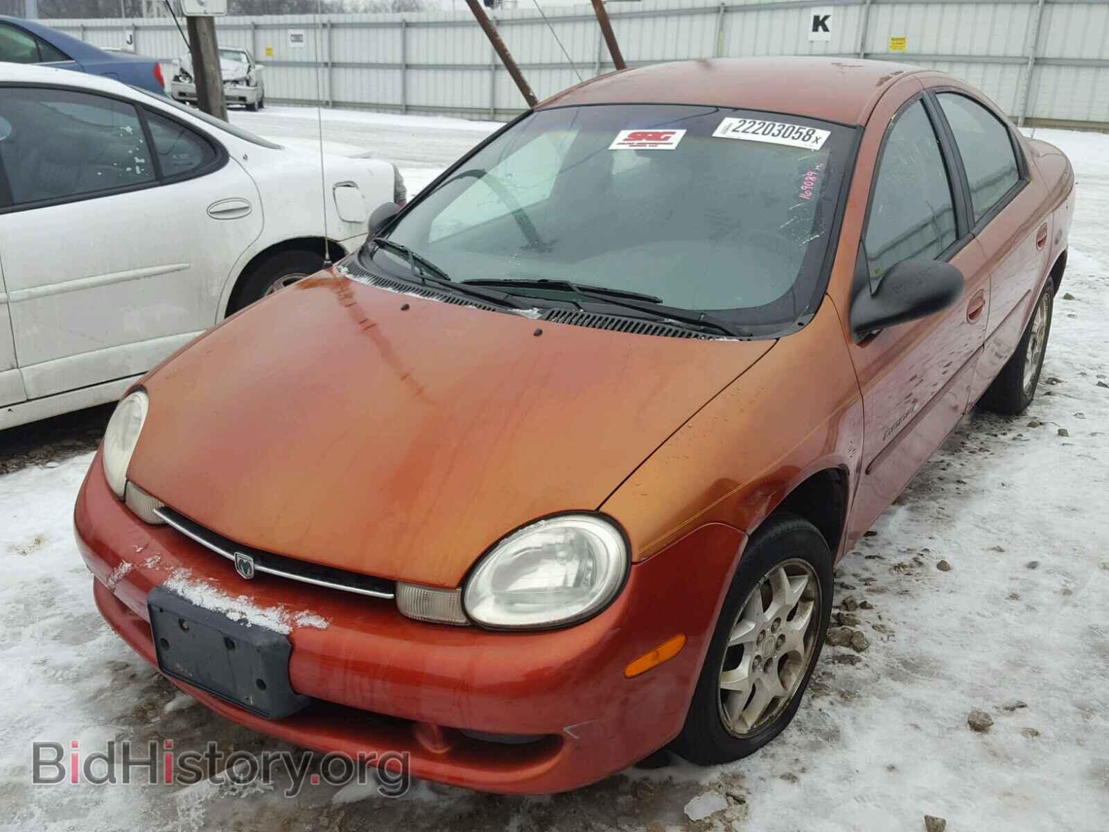 2001 DODGE NEON - VIN: 1B3ES46C31D122100 - Фото 2