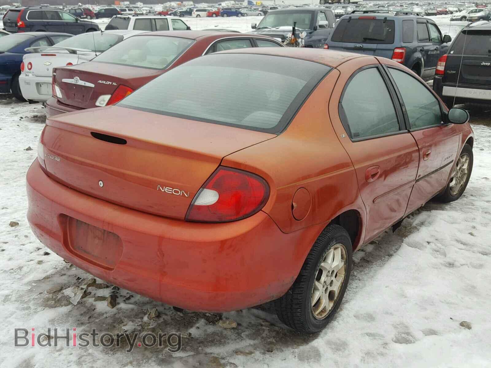 2001 DODGE NEON - VIN: 1B3ES46C31D122100 - Фото 4