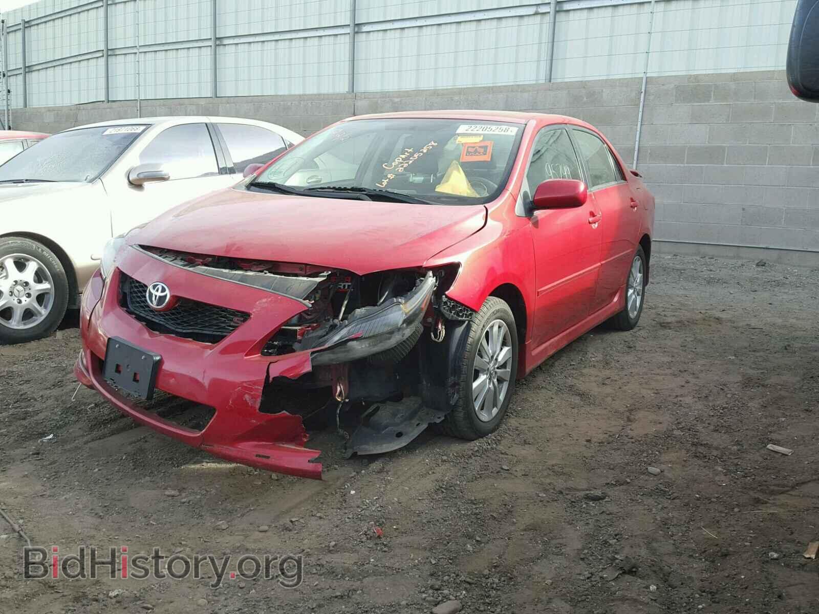 2010 TOYOTA COROLLA BA - VIN: 2T1BU4EE2AC422450 - Фото 2