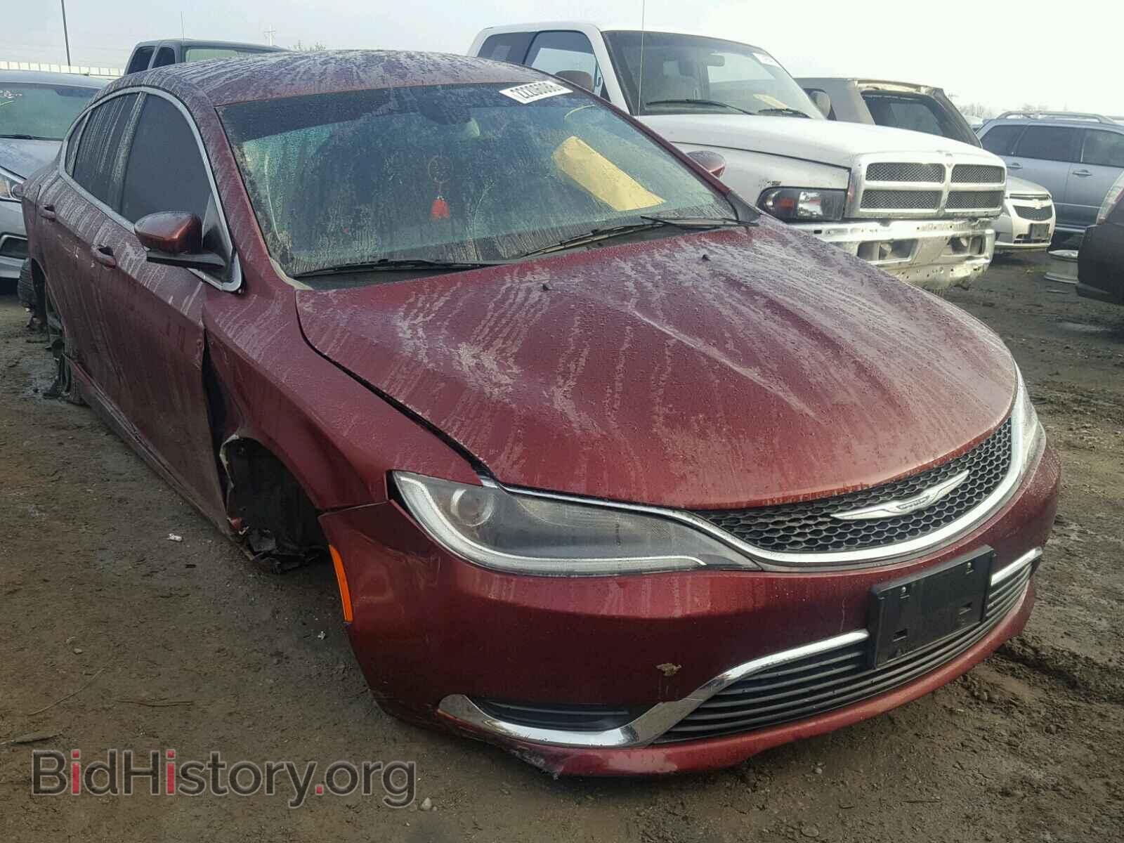 Photo 1C3CCCAB3FN700827 - CHRYSLER 200 2015