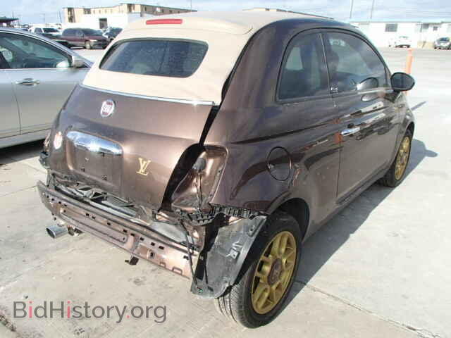 2012 FIAT 500 - VIN: 3C3CFFDR8CT360846 - Фото 4