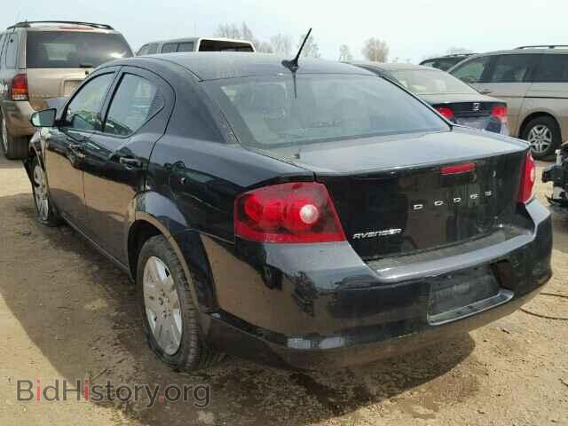 2014 DODGE AVENGER - VIN: 1C3CDZAB4EN105385 - Фото 3