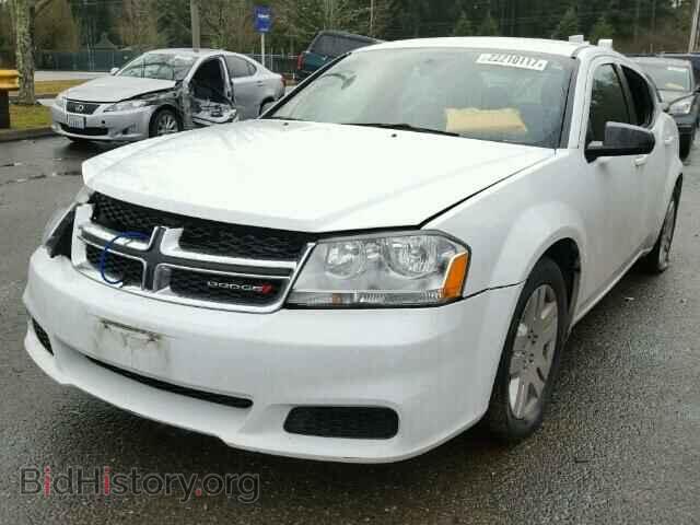 2014 DODGE AVENGER - VIN: 1C3CDZAG3EN130127 - Фото 2