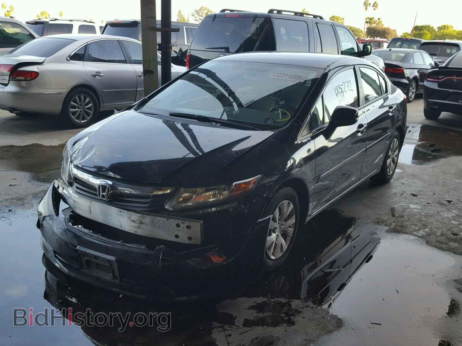 2012 HONDA CIVIC - VIN: 19XFB2F51CE374194 - Фото 2