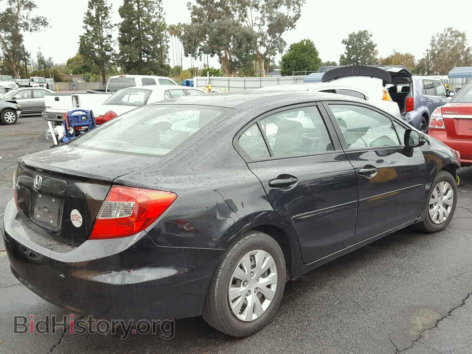 2012 HONDA CIVIC - VIN: 19XFB2F51CE374194 - Фото 4