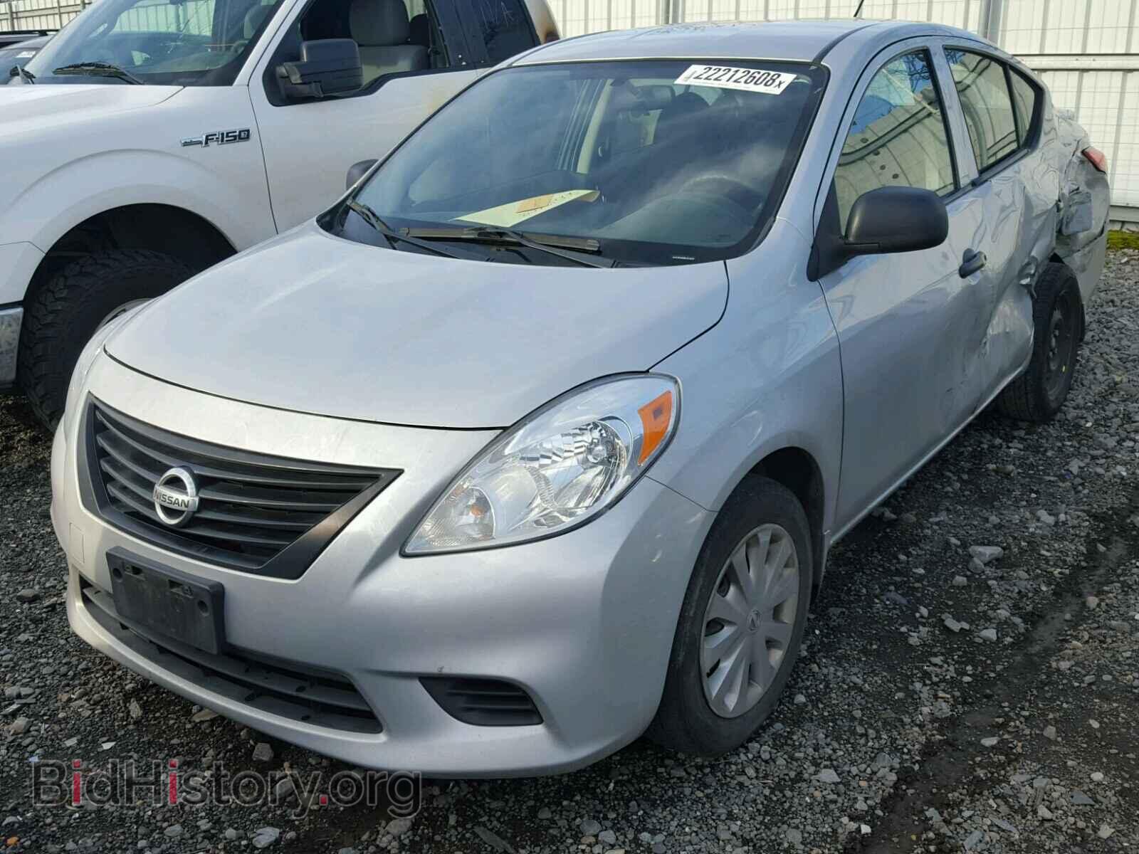 2014 NISSAN VERSA - VIN: 3N1CN7AP6EL817876 - Фото 2