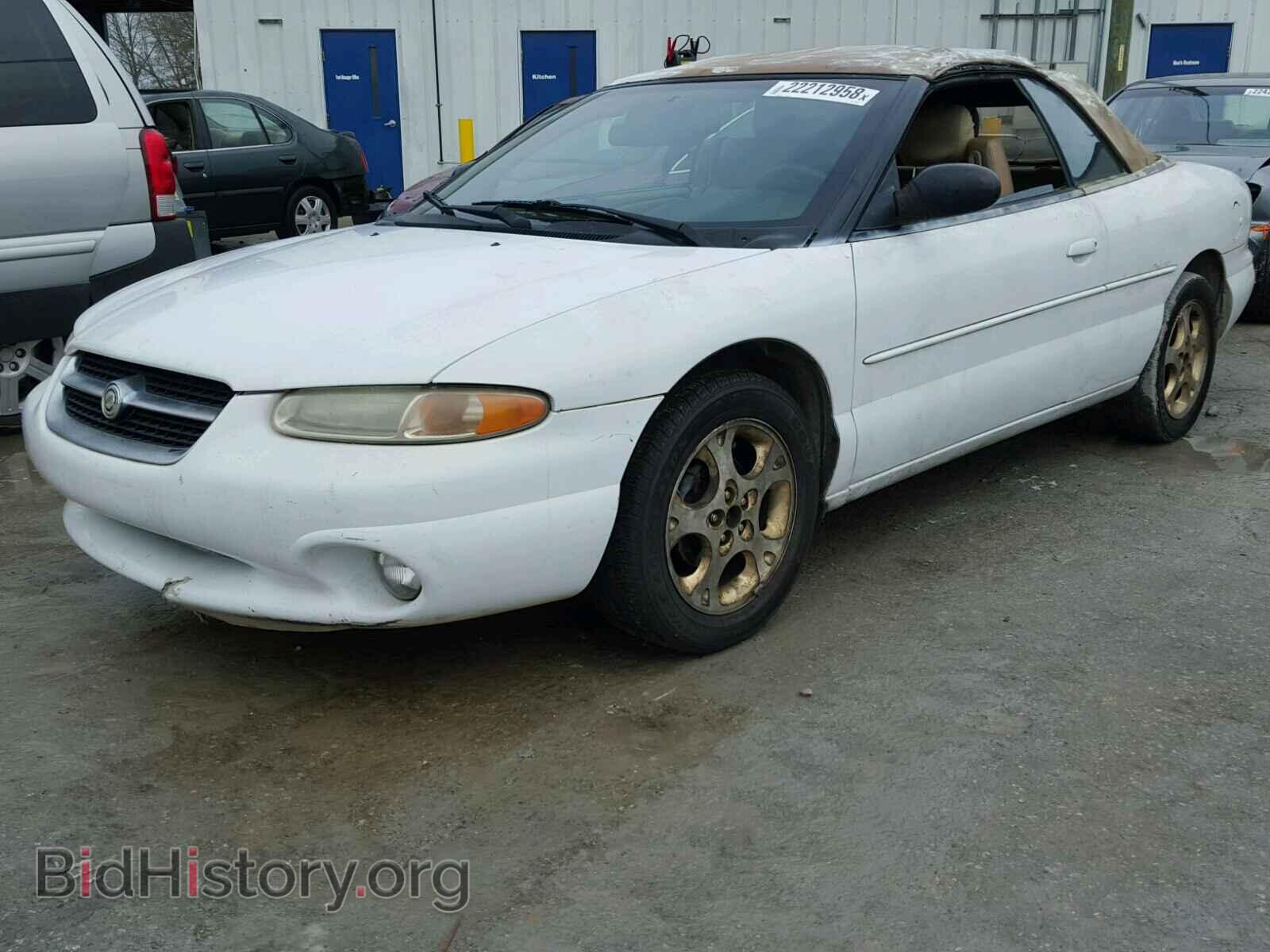 1998 CHRYSLER SEBRING - VIN: 3C3EL55H1WT217260 - Фото 2