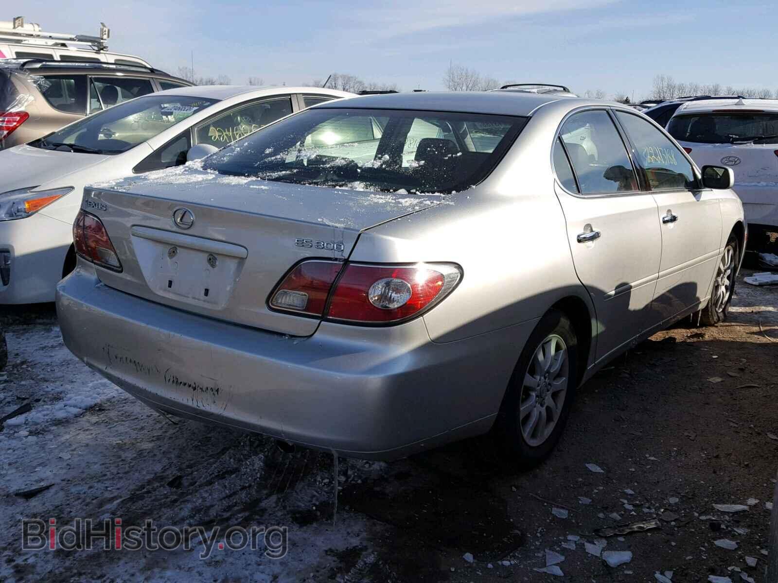 2003 LEXUS ES300 - VIN: JTHBF30G436004056 - Фото 4