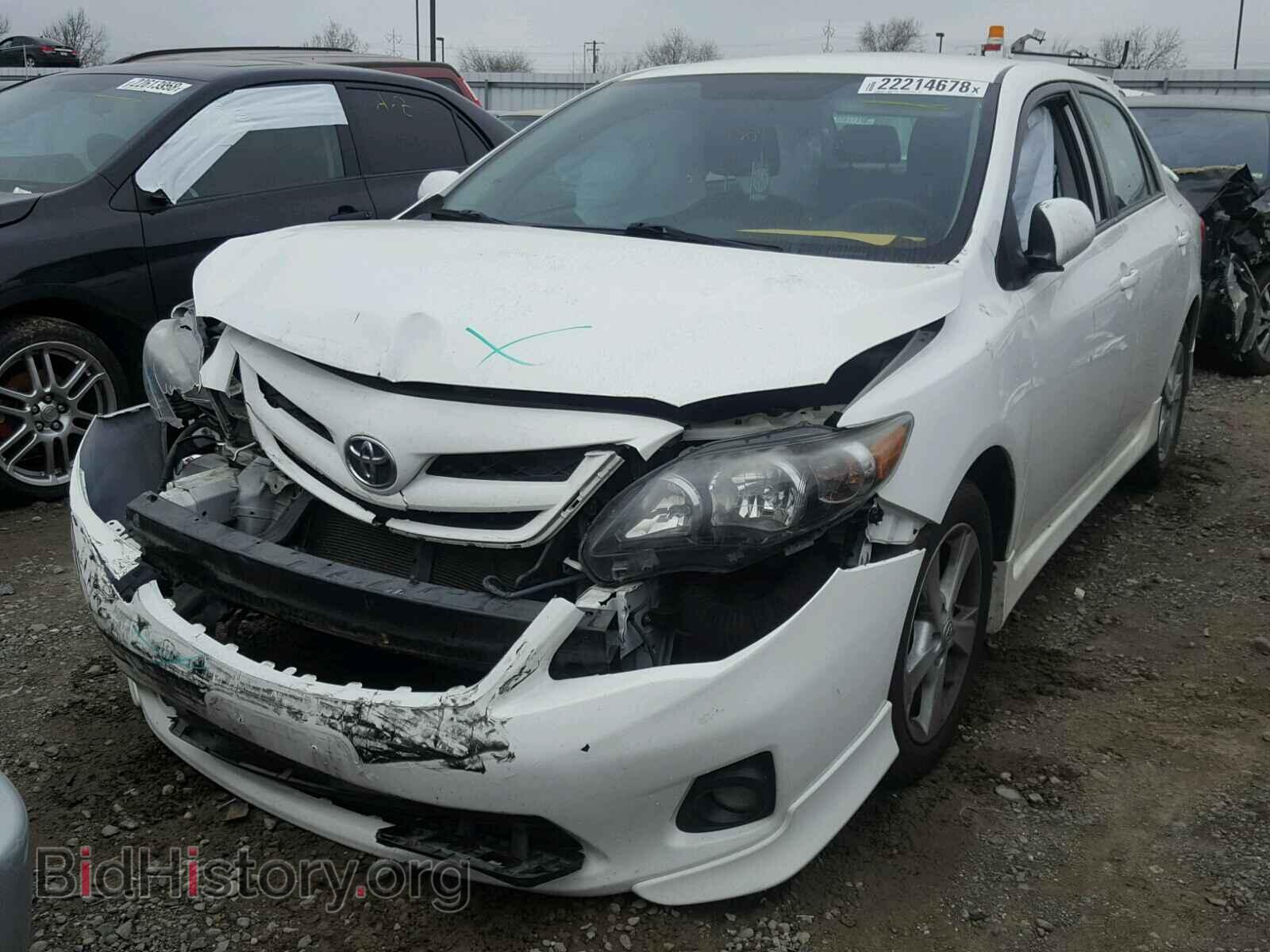 2013 TOYOTA COROLLA BA - VIN: 2T1BU4EE7DC085407 - Фото 2