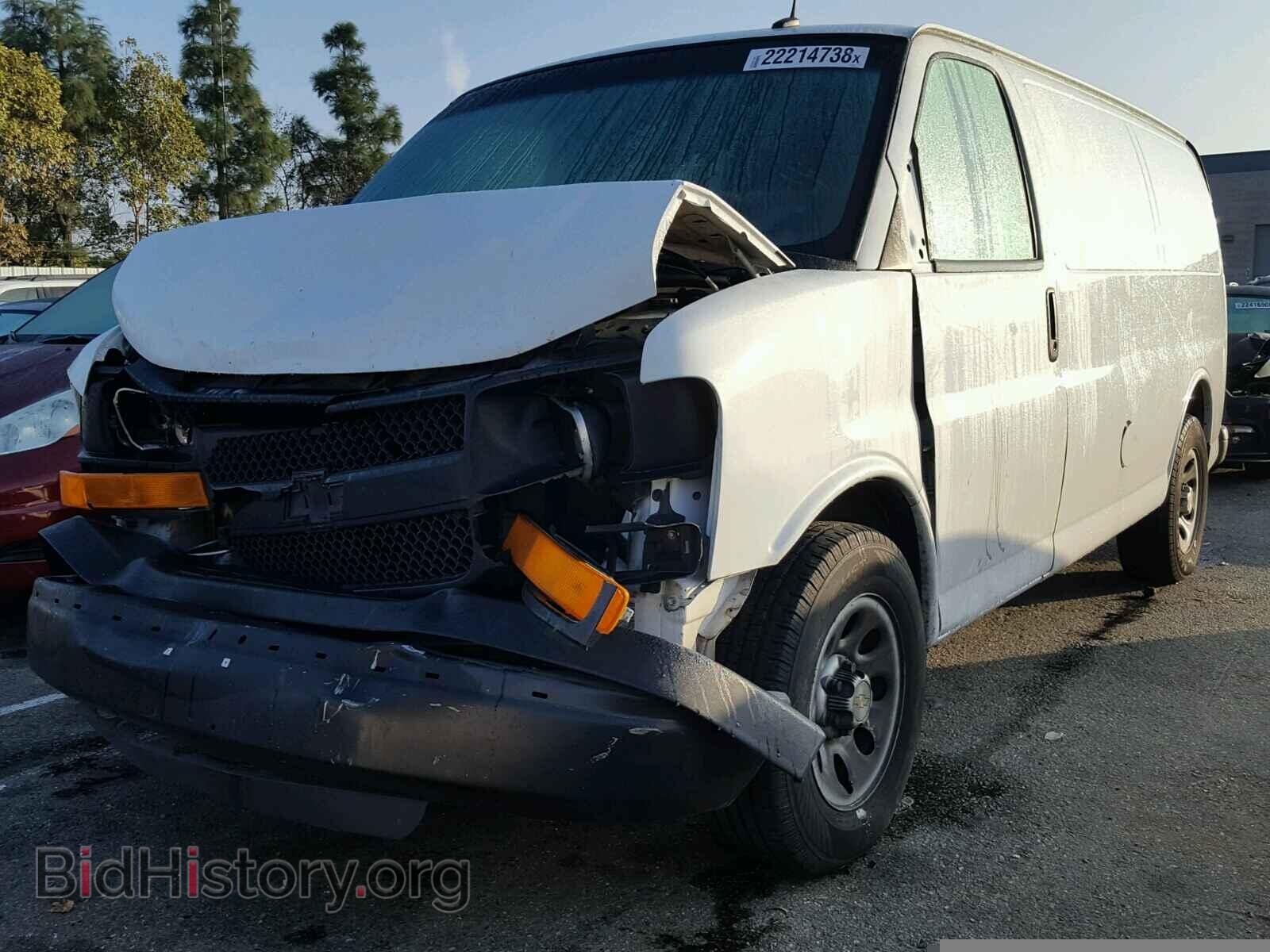 2013 CHEVROLET EXPRESS - VIN: 1GCSGAFX6D1160348 - Фото 2
