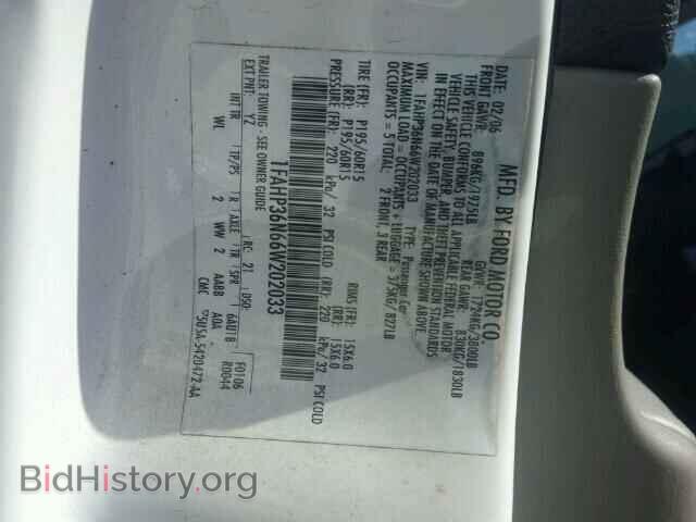 2006 FORD FOCUS - VIN: 1FAHP36N66W202033 - Photo 10