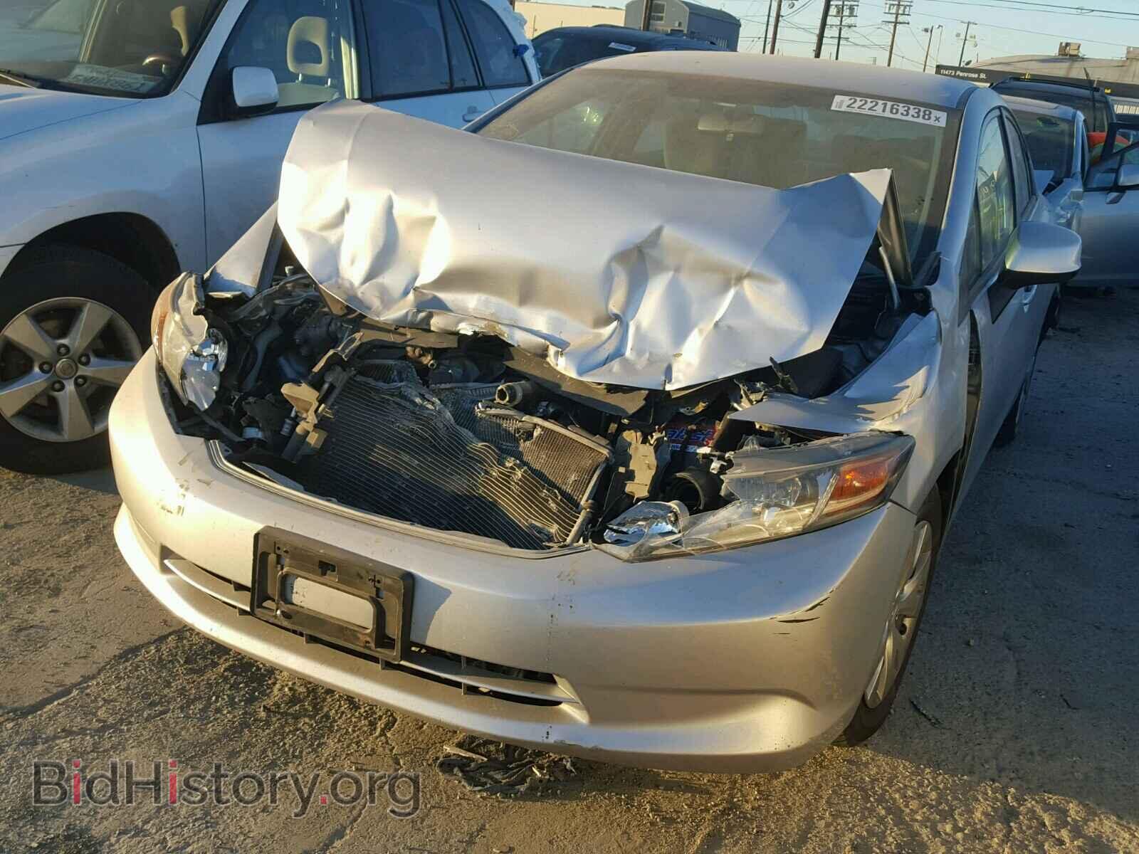 2012 HONDA CIVIC - VIN: 19XFB2F59CE379546 - Фото 2
