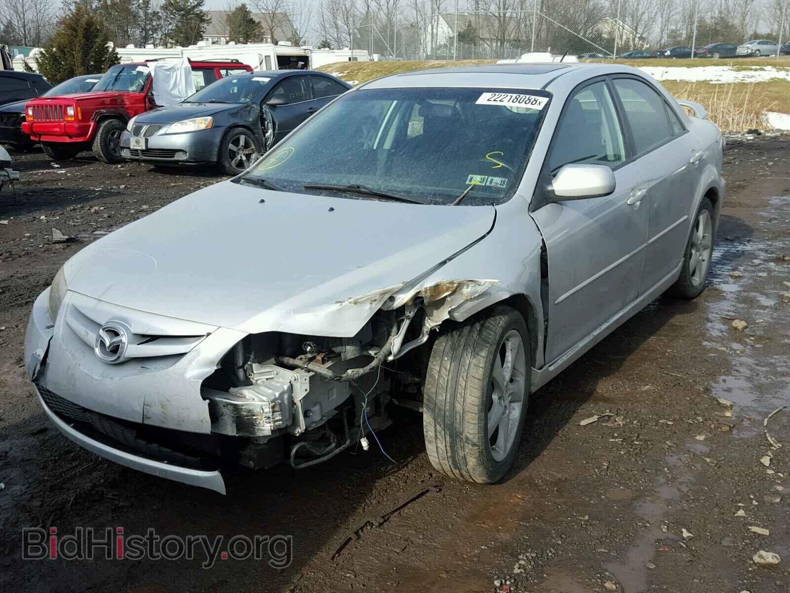 2008 MAZDA 6 - VIN: 1YVHP80C385M42383 - Фото 2