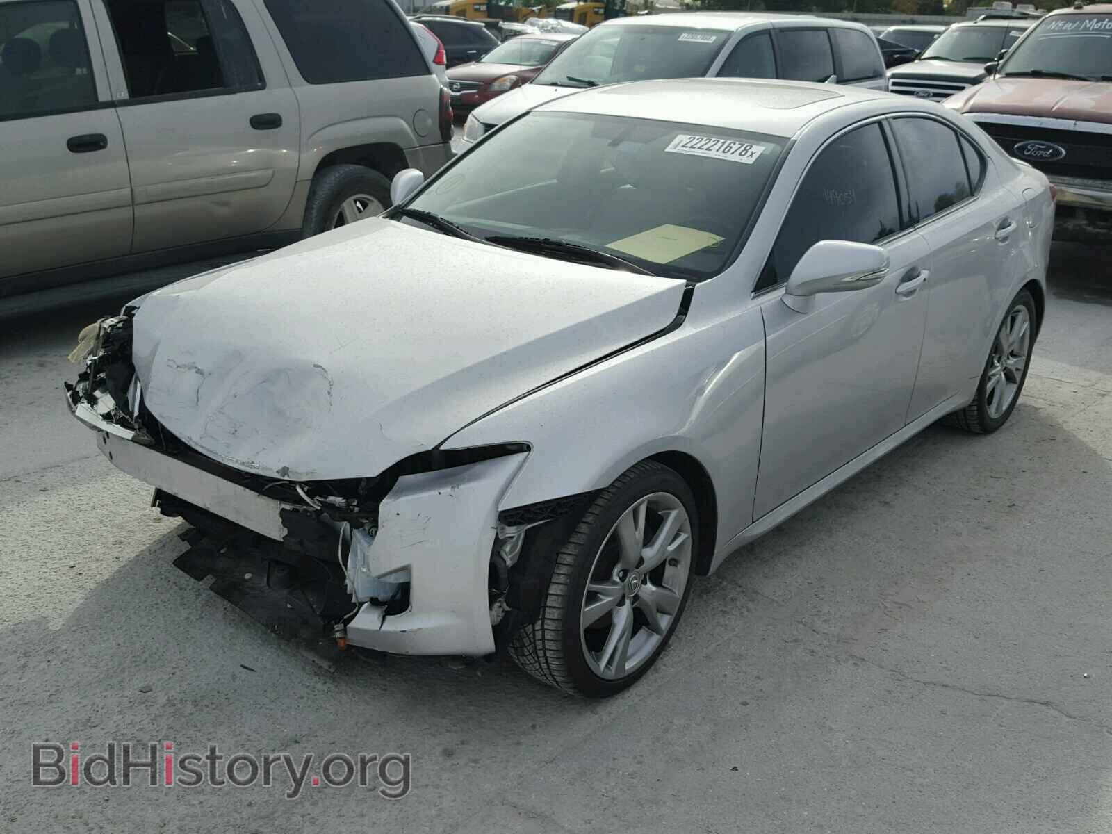 2010 LEXUS IS250 - VIN: JTHBF5C2XA5114687 - Фото 2