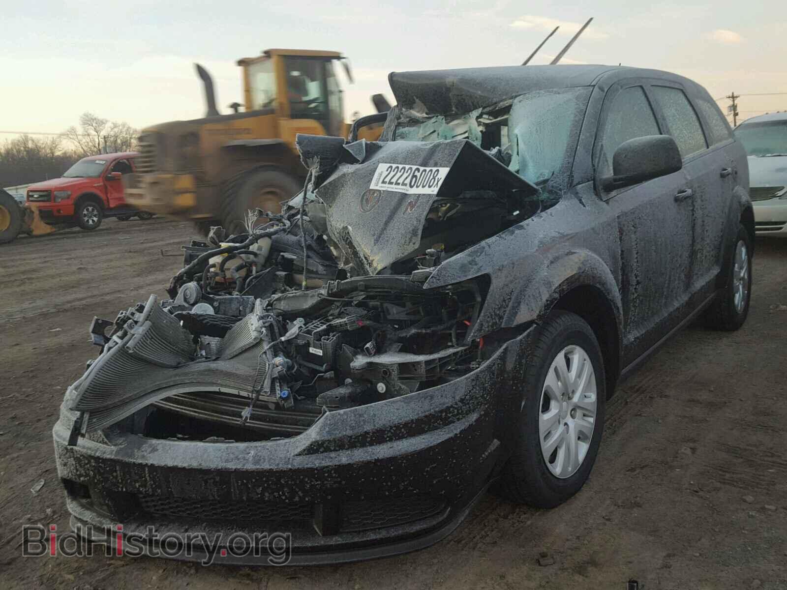 2015 DODGE JOURNEY - VIN: 3C4PDCAB4FT630622 - Фото 2