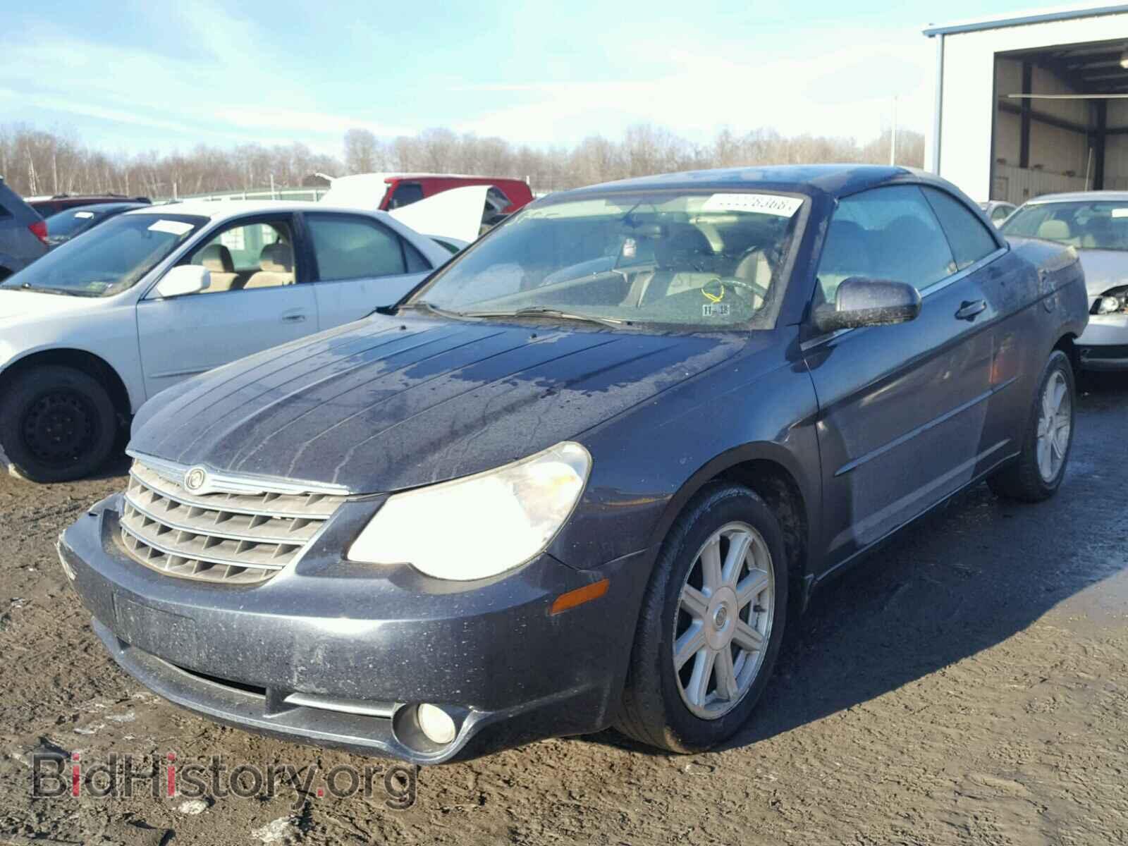 2008 CHRYSLER SEBRING - VIN: 1C3LC55R38N167349 - Фото 2