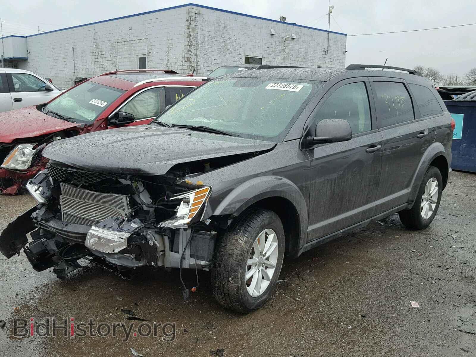 2016 DODGE JOURNEY - VIN: 3C4PDCBG0GT137760 - Фото 2