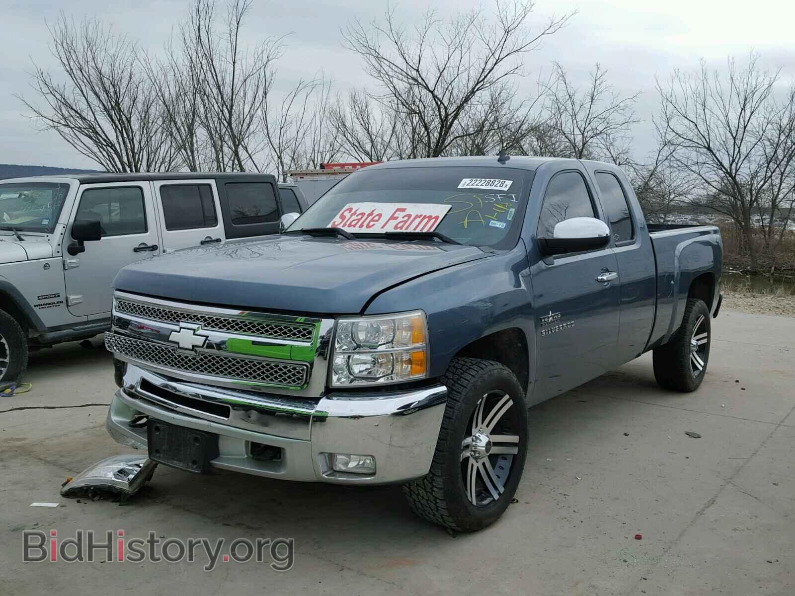 2011 CHEVROLET SILVERADO - VIN: 1GCRCSE09BZ391182 - Фото 2