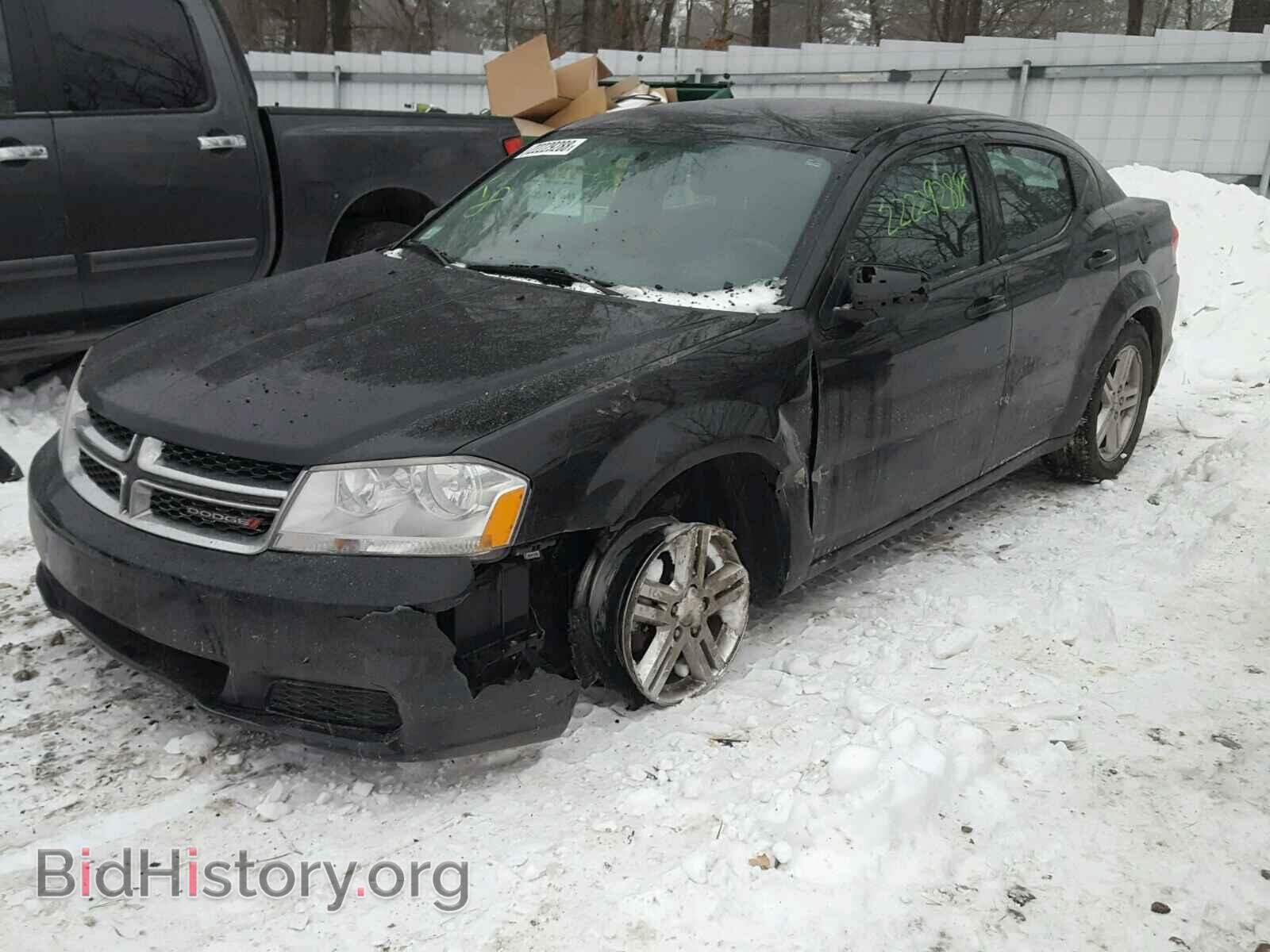 2012 DODGE AVENGER - VIN: 1C3CDZCB1CN207298 - Фото 2