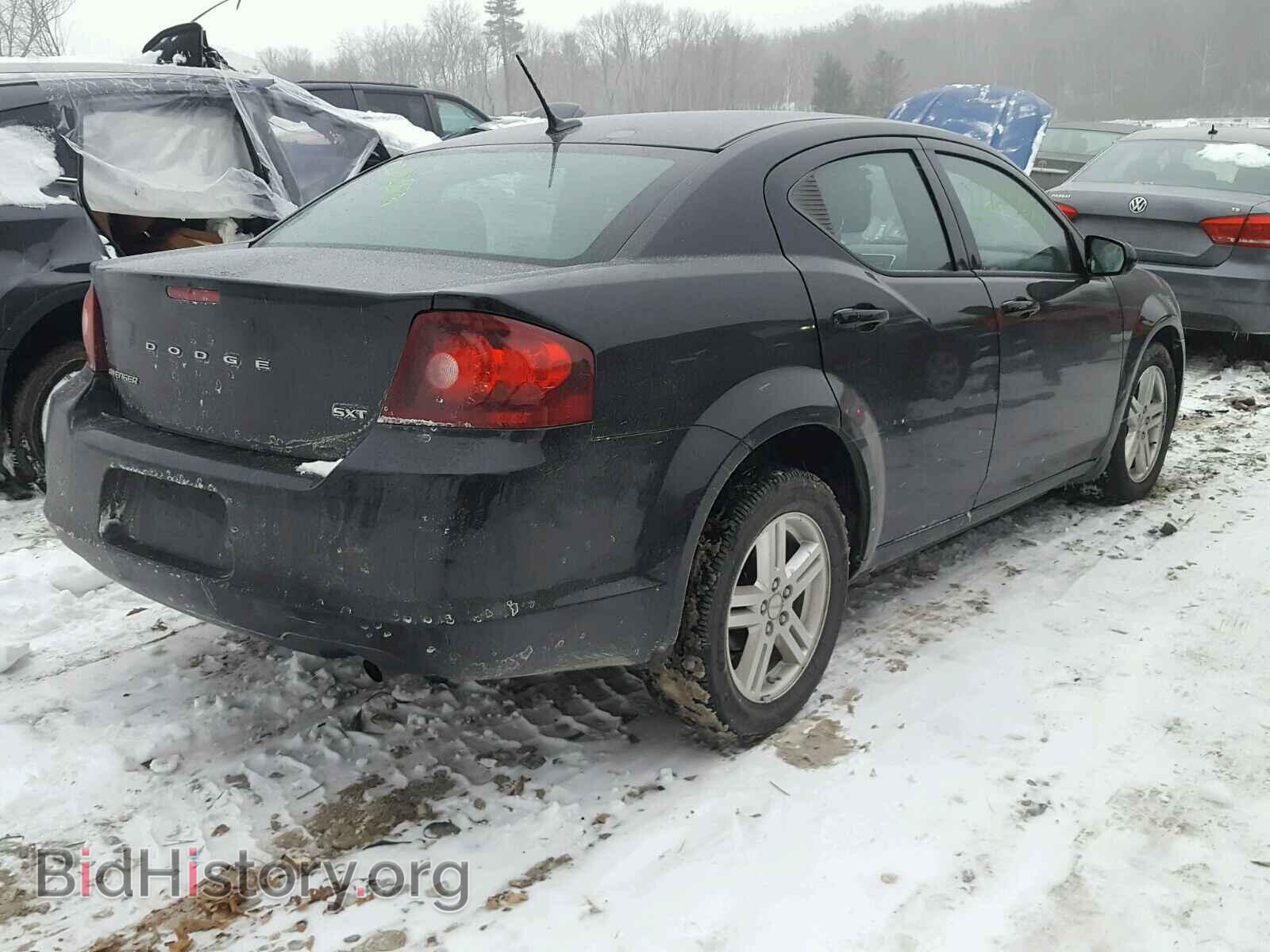 2012 DODGE AVENGER - VIN: 1C3CDZCB1CN207298 - Фото 4