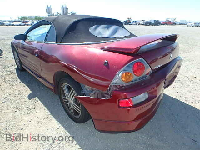 2003 MITSUBISHI ECLIPSE - VIN: 4A3AE75H93E050638 - Photo 3