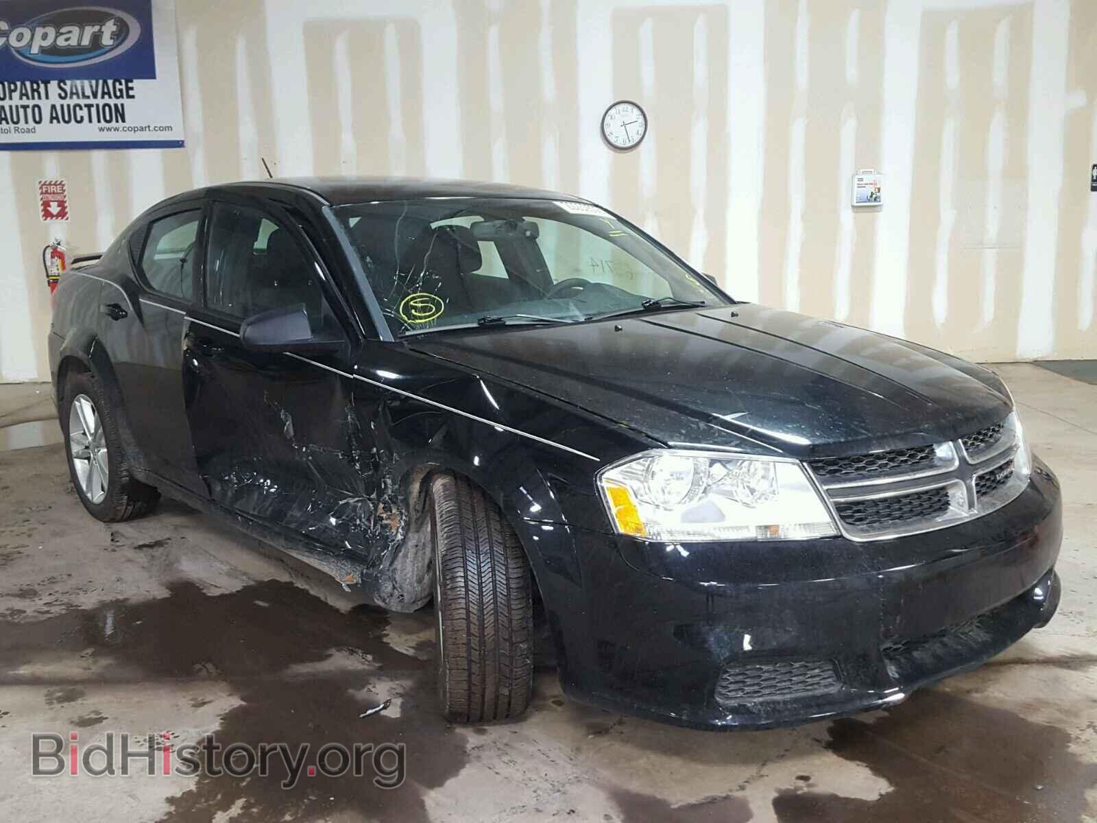 Фотография 1C3CDZAG5DN508964 - DODGE AVENGER 2013