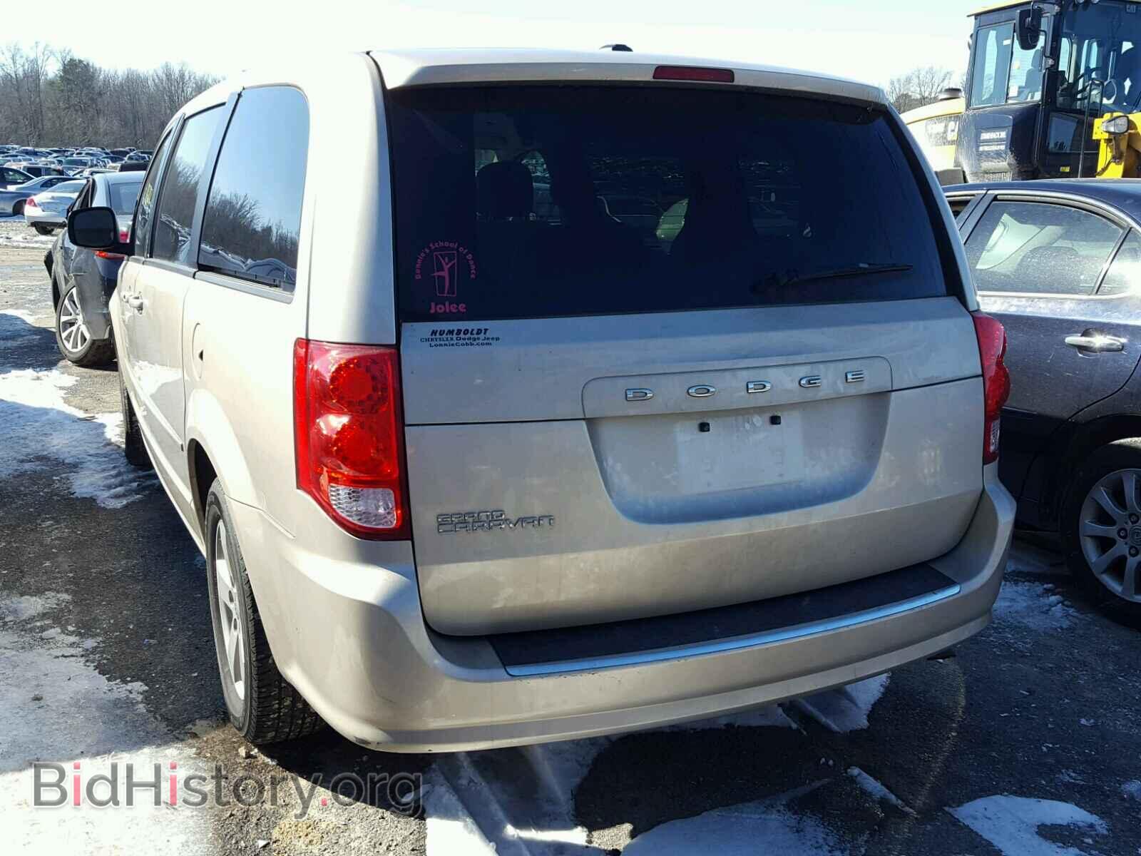 2013 DODGE CARAVAN - VIN: 2C4RDGBG3DR562646 - Фото 3