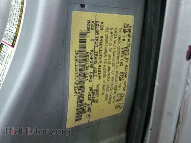 2007 NISSAN VERSA - VIN: 3N1BC11EX7L423149 - Фото 10