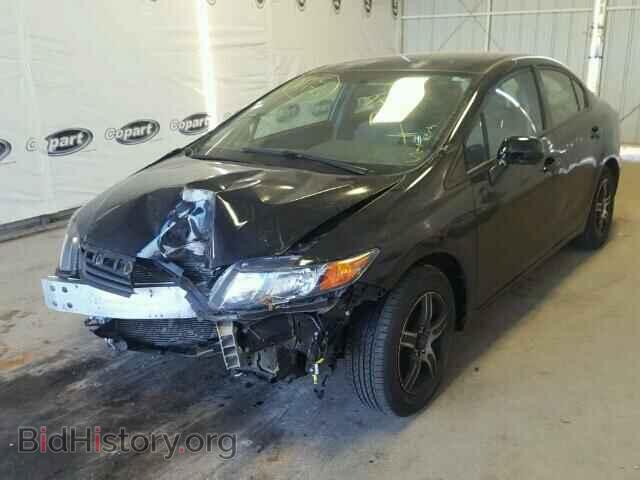 2012 HONDA CIVIC - VIN: 2HGFB2F57CH569271 - Фото 2