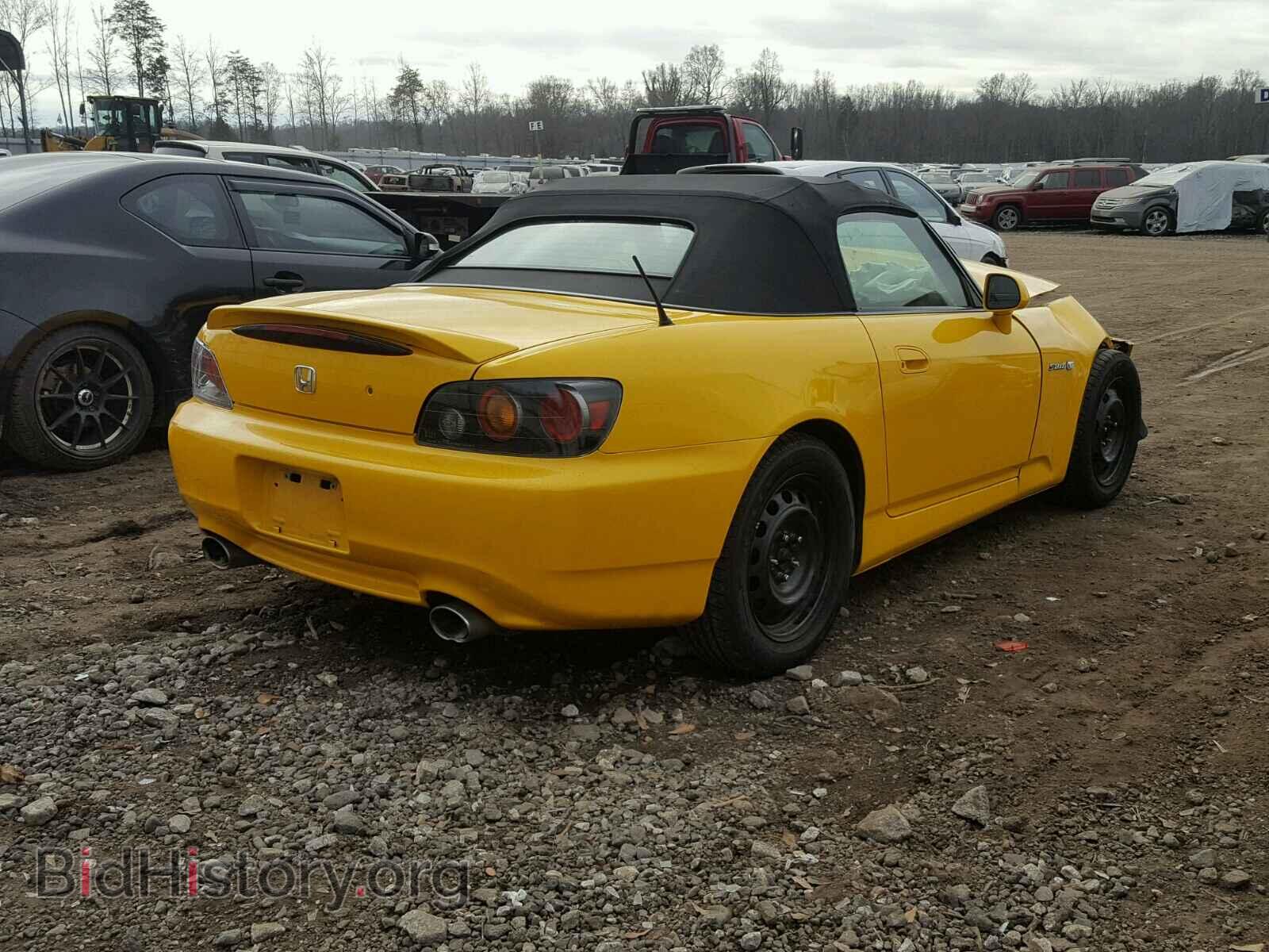 2004 HONDA S2000 - VIN: JHMAP214X4T005299 - Фото 4