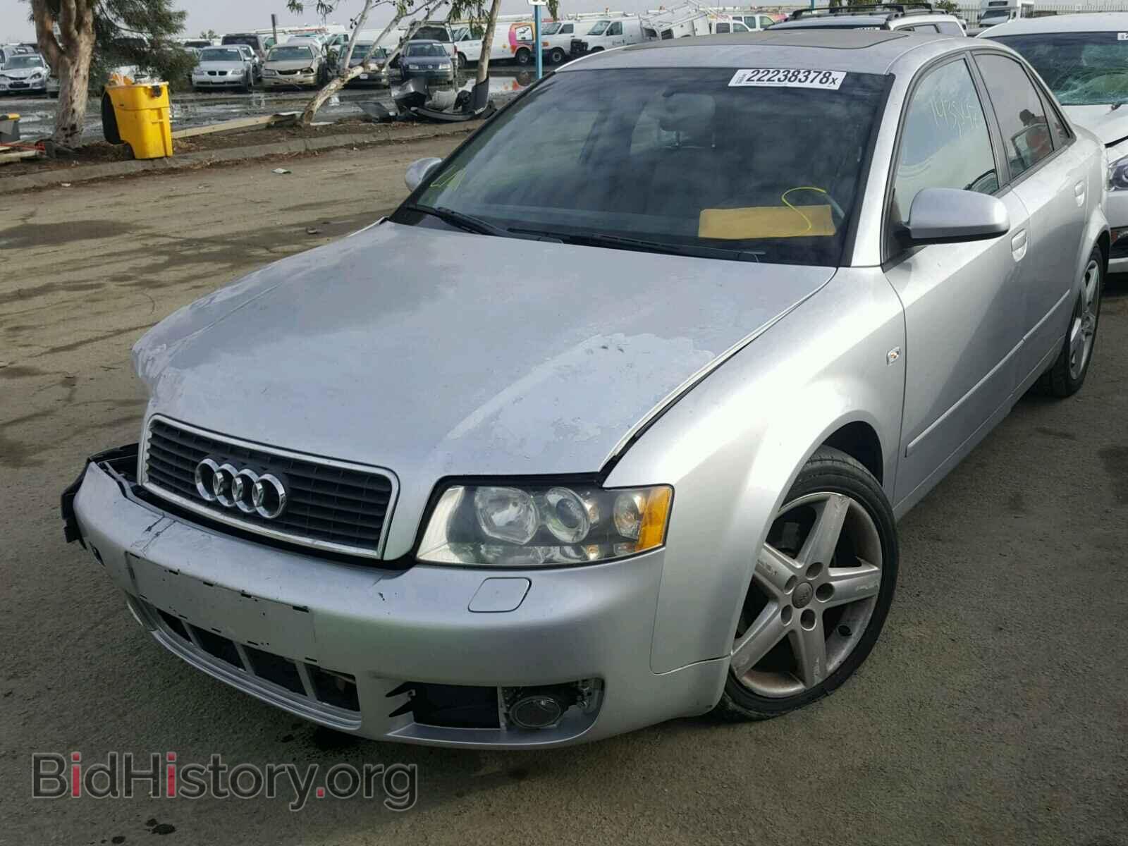 2005 AUDI A4 - VIN: WAUJC68E25A092872 - Фото 2