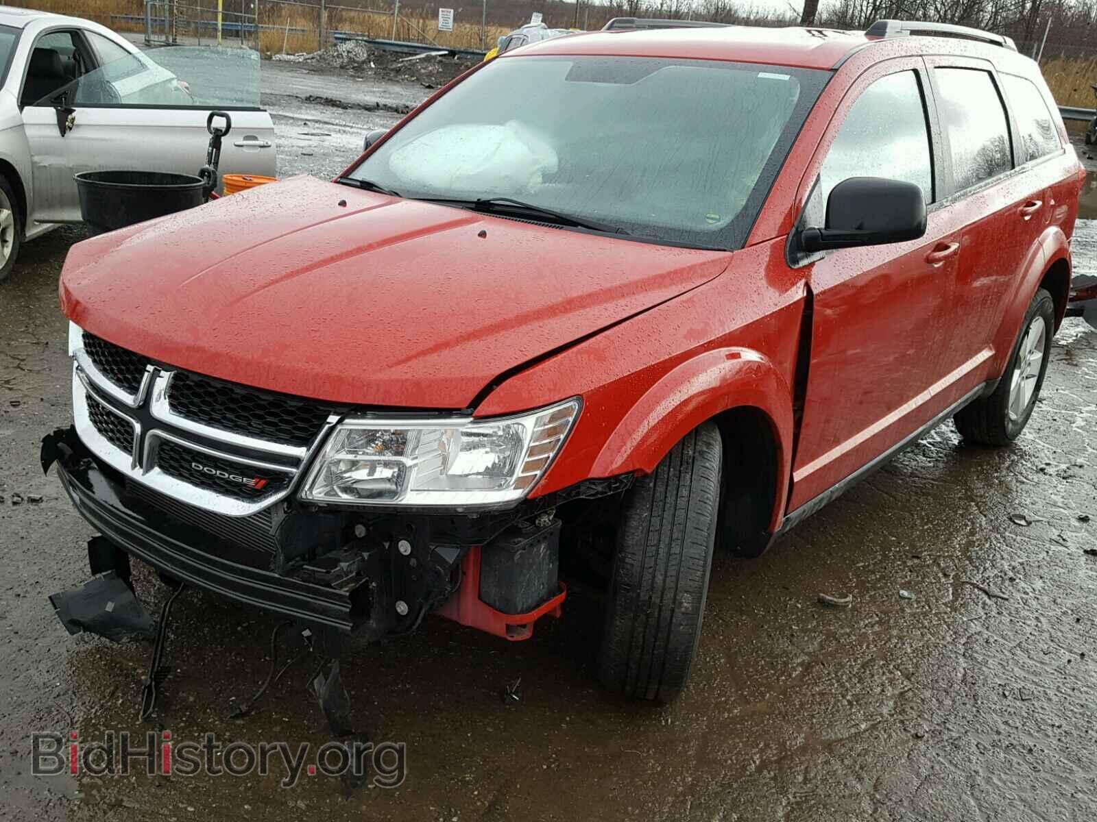 2014 DODGE JOURNEY - VIN: 3C4PDCAB0ET171362 - Фото 2