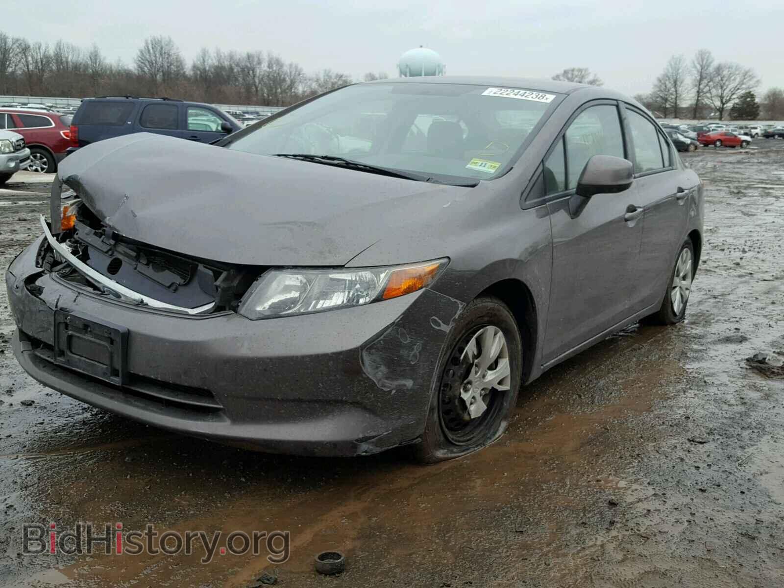 2012 HONDA CIVIC - VIN: 2HGFB2F53CH529916 - Photo 2