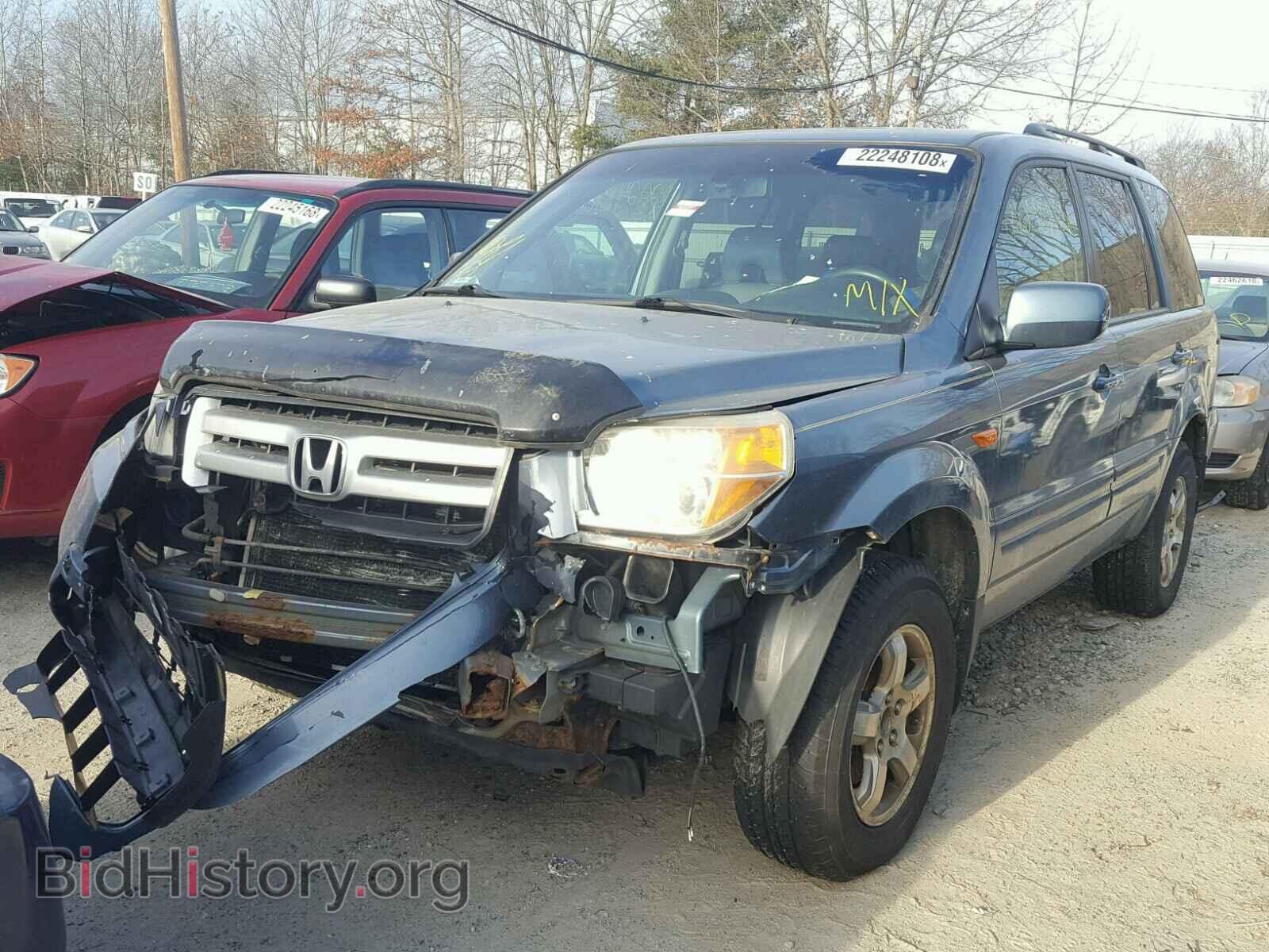 2006 HONDA PILOT - VIN: 2HKYF18536H502925 - Фото 2