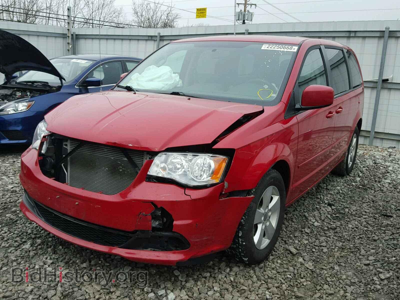 2013 DODGE CARAVAN - VIN: 2C4RDGBG1DR598657 - Фото 2