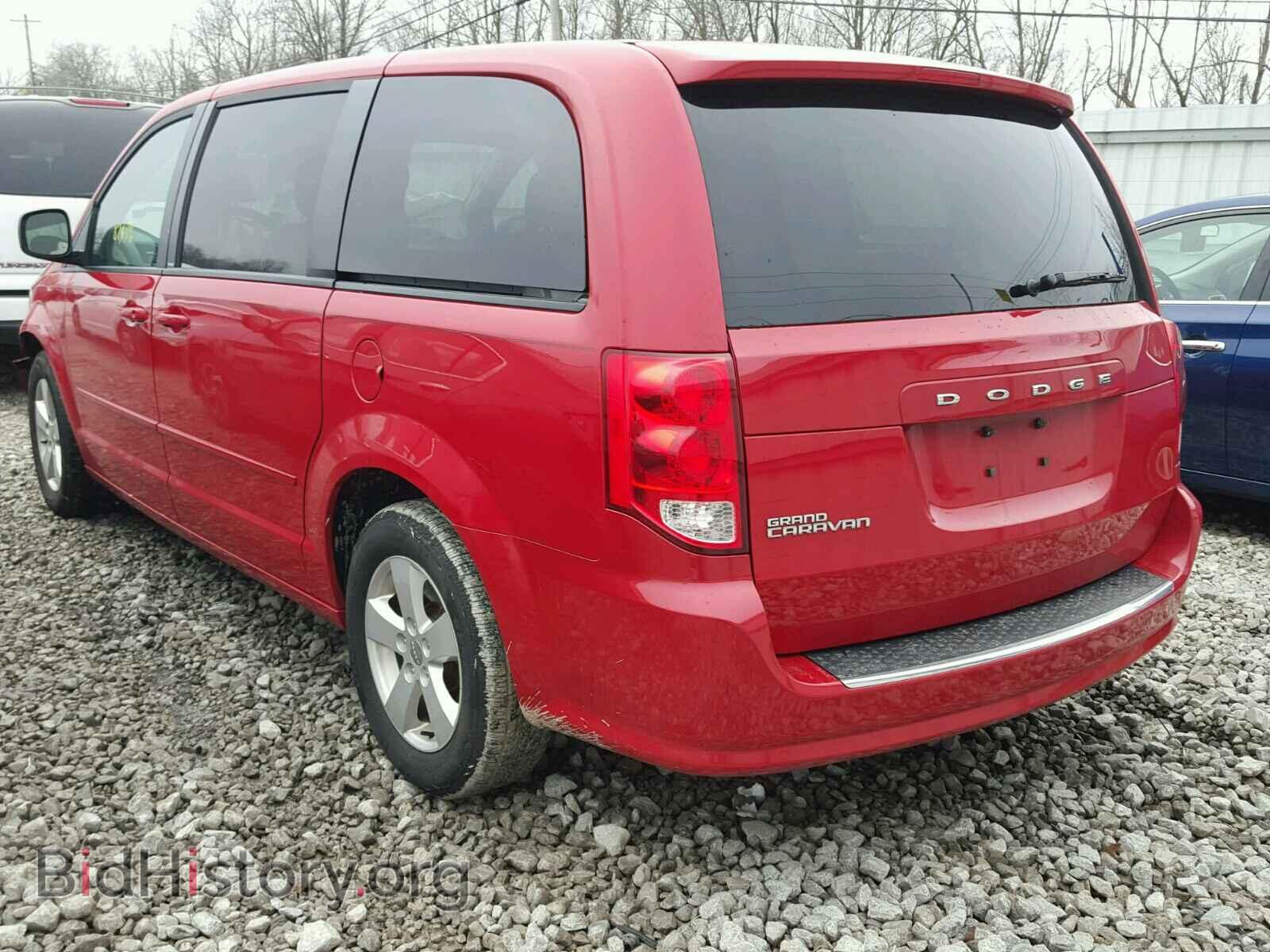 2013 DODGE CARAVAN - VIN: 2C4RDGBG1DR598657 - Фото 3