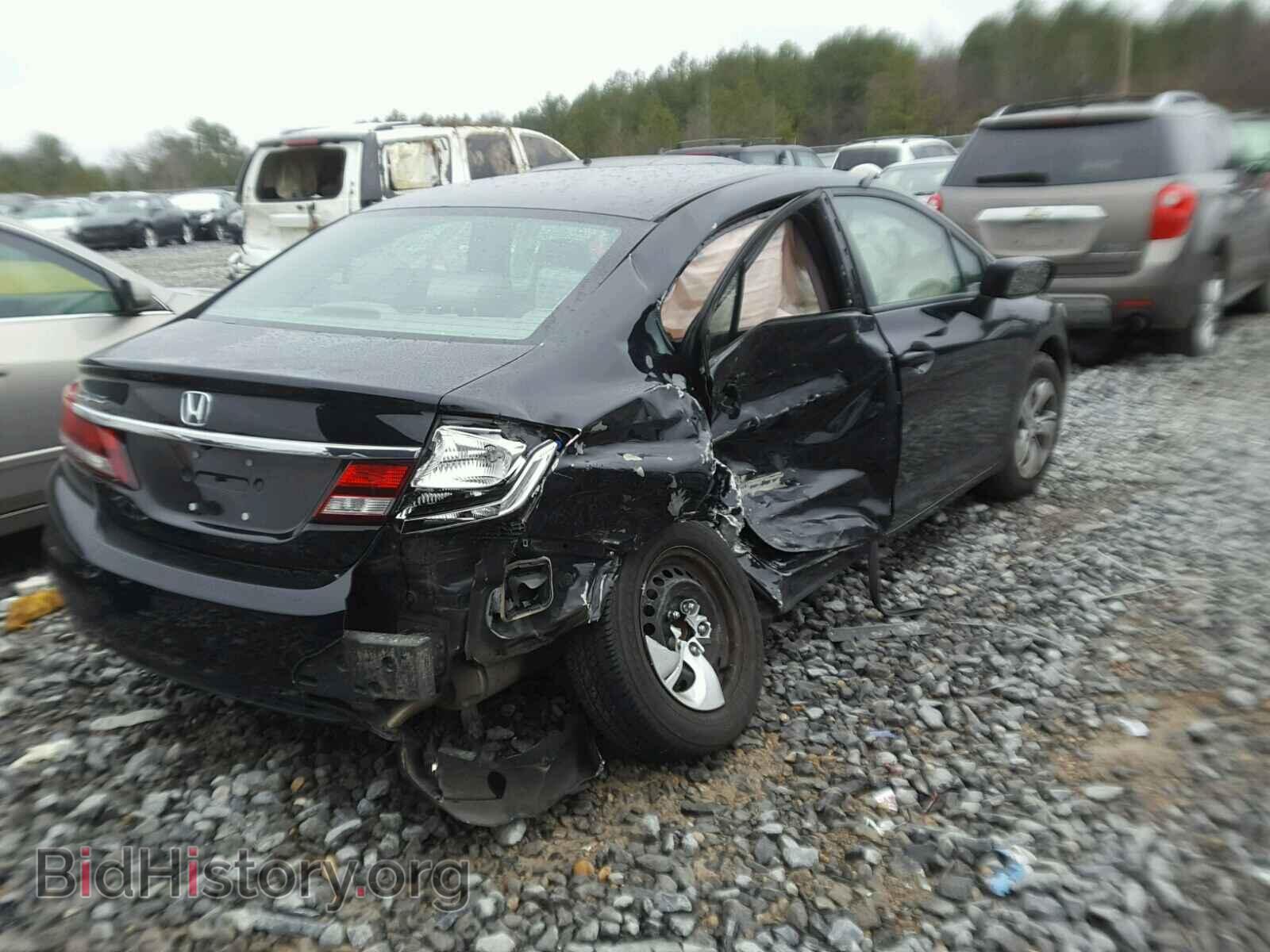 2014 HONDA CIVIC - VIN: 19XFB2F53EE071386 - Фото 4