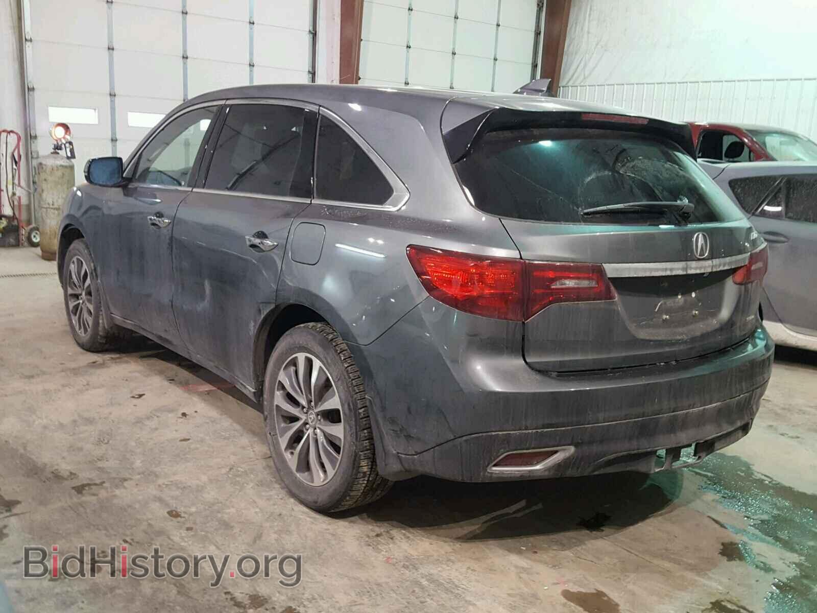 2014 ACURA MDX - VIN: 5FRYD4H43EB010762 - Фото 3