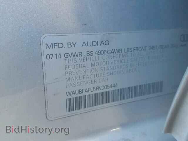 2015 AUDI A4 - VIN: WAUBFAFL5FN005444 - Фото 10
